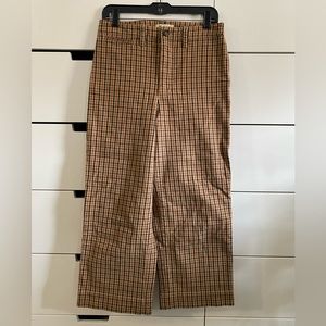 Madewell Slim Emmett Wide-Leg Crop Pants